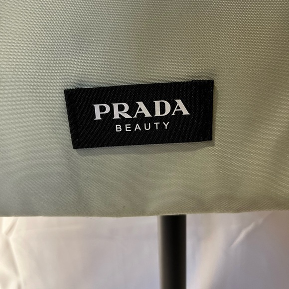 Prada Beauty Tote Bag, Reversible Mint Green  or Black NEW - Picture 4 of 11
